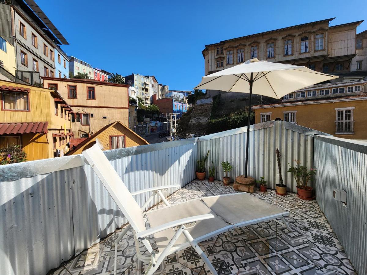 Casa California Guesthouse Valparaíso Eksteriør bilde
